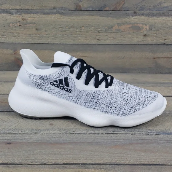 adidas Futurenatural Women's Seamless Running Shoes  Black White - Picture 2 of 10